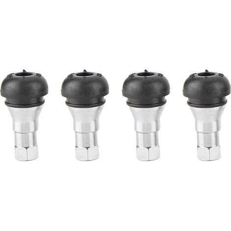 Tappo per valvola pneumatici, resistente e impermeabile, set antipolvere da 4 pezzi per accessori auto (1/5)