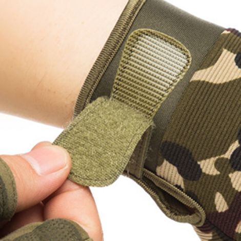 Inclure uniquement les gants de protection pour parachute, les gants camouflage demi-doigts et les gants de moto d'extérieur, taille L (19-20 cm/7,5-7,9 pouces). (1/5)