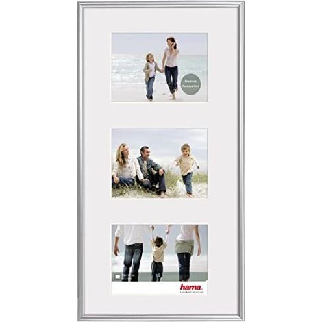 hama Galerie Photo 'Madrid', argent, 3 x 10 x 15 cm, 23 x 45 cm (66599) (1/4)