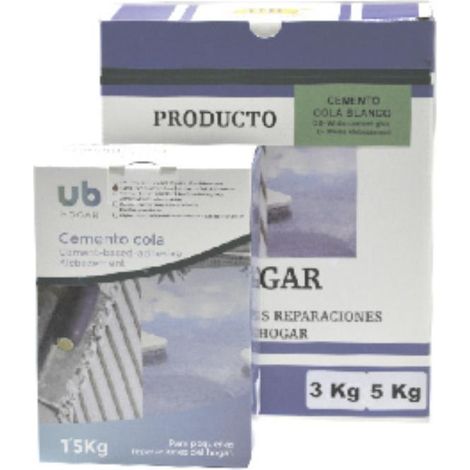 FPLUS cemento cola blanco 1.5 kg.caja , Cemento cola blanco en caja
