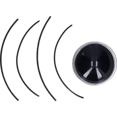 Replacement Trimmer Head for 40cc Straight Shaft Grass Trimmer, Universal 4-Line Aluminum Trimmer Head (1/5)