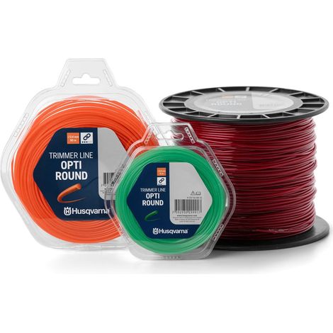 Husqvarna Opti-Round - Bobina Filo Decespugliatore Rotondo Alta Resistenza  3,0 mm x 637 m