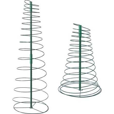 Rankhilfe Rankspirale Ranksäule 2er Set Tomatensäule Kletterhilfe Spirale 150 cm