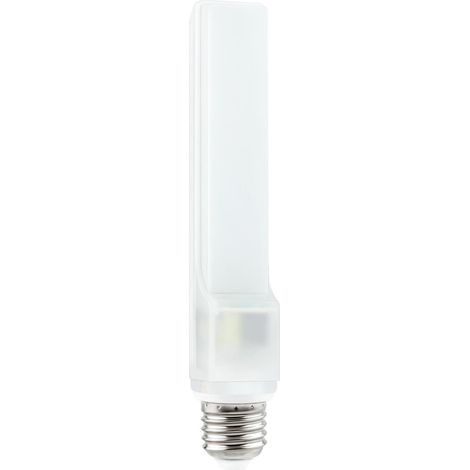 Bombilla led plc matel E27 giratoria 10W 230v 6400K (1/2)
