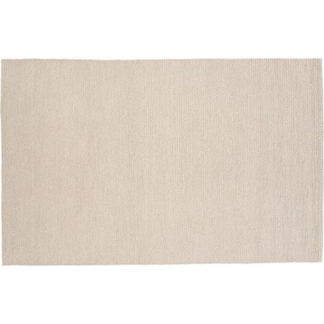 Tapis Tressé en Laine "Marta" 160x230cm Naturel (1/5)