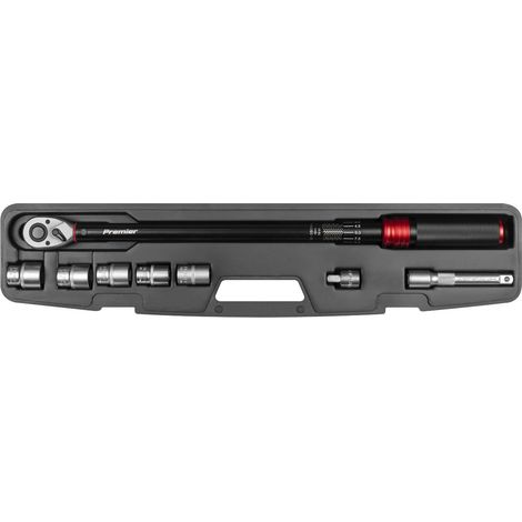 Sealey STW915B Premier Black Torque Wrench Set 1/2""Sq Drive 60-330Nm 8pc (1/3)