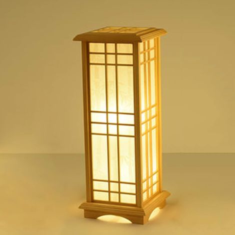 Chinesischen Stil Kreative Kiefer Tischlampe, warme Schlafzimmer Nachttischlampe Stehlampe, Wohnzimmer Arbeitszimmer Schreibtisch lampe Tischlampe (1/5)