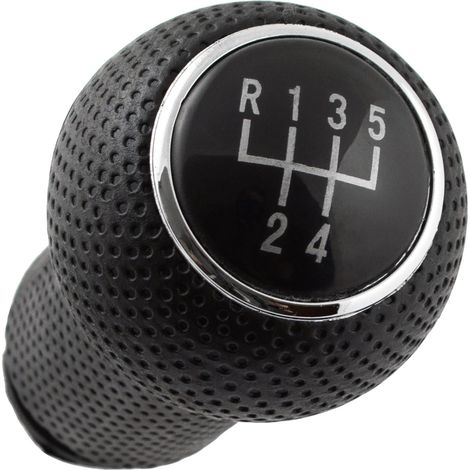 Pommeau de levier de vitesses pour VW Golf IV (1997-2006), boîte 5 vitesses, trou de 12 mm (1/5)