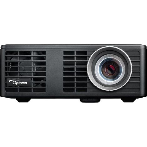 Optoma ML750e mobiler LED Proiettore 450 ANSI Lumen (WXGA, 16:10, 120 Hz, HDMI, VGA, MHL, USB, microSD, 0.4 KG) (1/5)