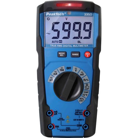 PEAKTECH Multimeter, P 3350, True RMS (1/5)