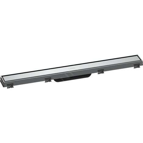 Caniveau de douche RainDrain Match avec cadre réglable en hauteur 700mm chromé (1/4)