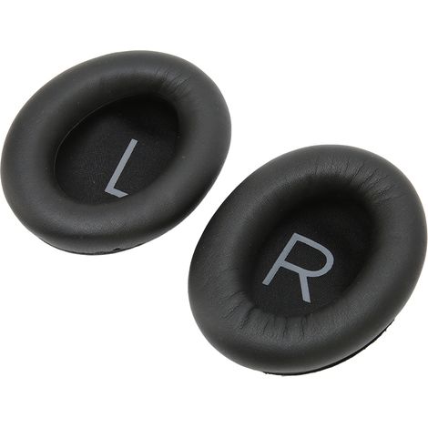 Ersatz-Ohrpolster für Bose QuietComfort 45 Kopfhörer, komfortabel und geräuschdämpfend, schwarz (1/5)
