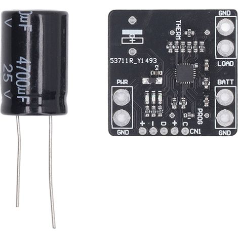 Module charge lithium MCP73871 – Carte chargeur pour batterie lithium‑ion 4,2V – Courant 1A (1/5)