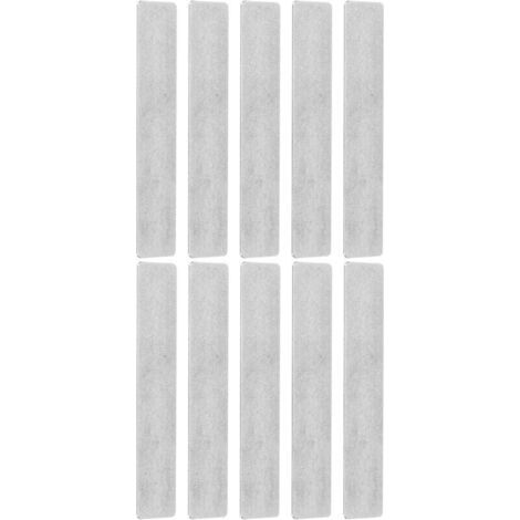 Clapet Compresseur Air Plaque de Soupape Rectangulaire 10 PièCes, Plaque de Soupape en Fonte Taille Standard pour Compresseur D'Air, Valves de Remplacement pour Cylindre de 51 mm pour 0,75-1,5KW
