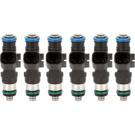 GARRYFIZH Buse d'injecteur de pulvérisation de carburant, 6 pièces, adaptée à Dodge Chrysler 2,7l 3,5l 2005-2010 0280158028 (1/5)