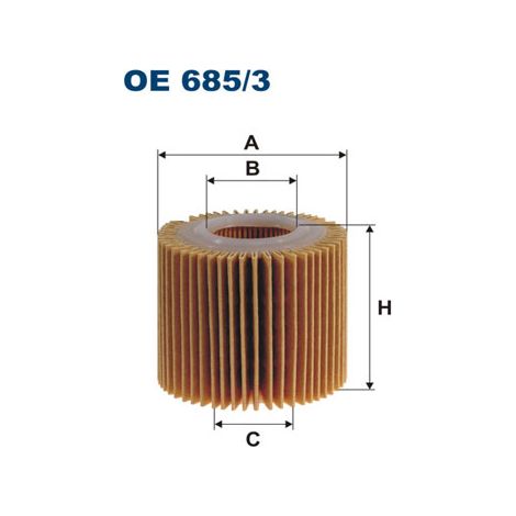 Ölfilter für Toyota Corolla E11 95 1.6