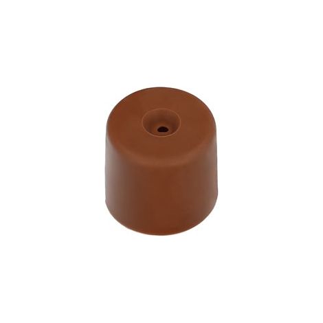Vis d'arrêt de porte Wolfpack marron (1/4)