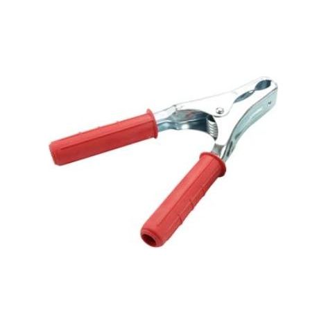 Pinza per batterie manici isolati 90a rossa