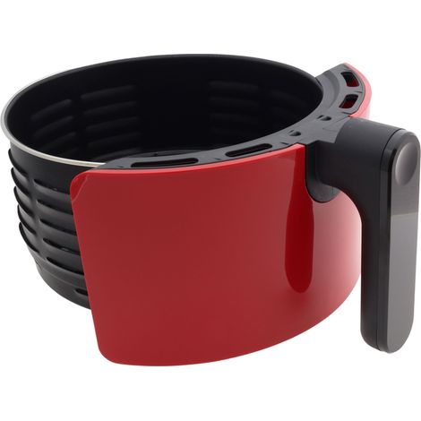 Moulinex Tefal ciotola maniglia rosso friggitrice Easy Air Fry EY20 EZ20 EZ40 (1/5)