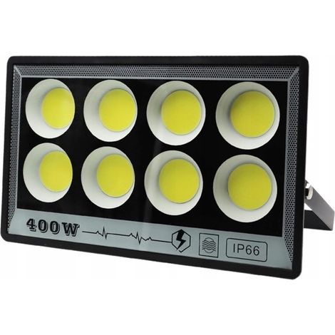 POTENTE LAMPADA PER GARAGE, GIARDINO, FACCIATA, 400W, IP66, DURATA NEL TEMPO, LED COB (1/5)