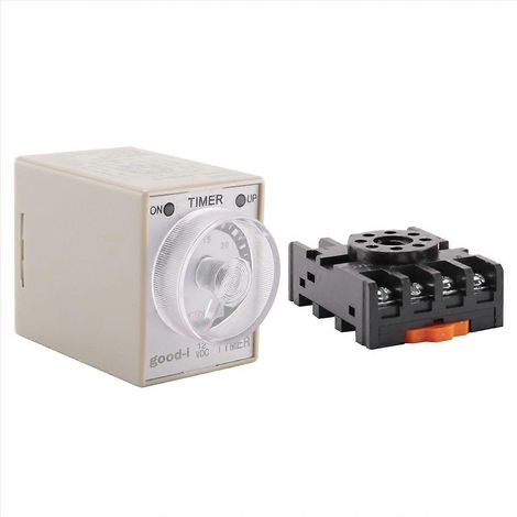 Relais temporisé électrique 12 V CC 0-30 s (1/5)