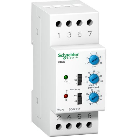A9e21182 Schneider - Relais De Contrôle De Tension 10 à 100v Ou 50 à 500v (1/2)