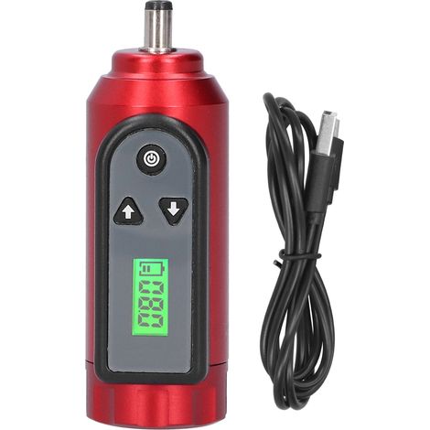 Alimentation tatouage sans fil LCD affichage réglable rouge DC, bloc d'alimentation pour machine à tatouer (1/5)