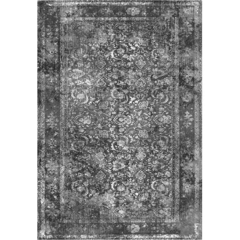 Tapis tissé vintage 8404 grau - 140 x 200 cm