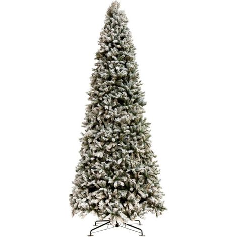 Sapin de Noël Déco "Enneigé" 450cm Vert