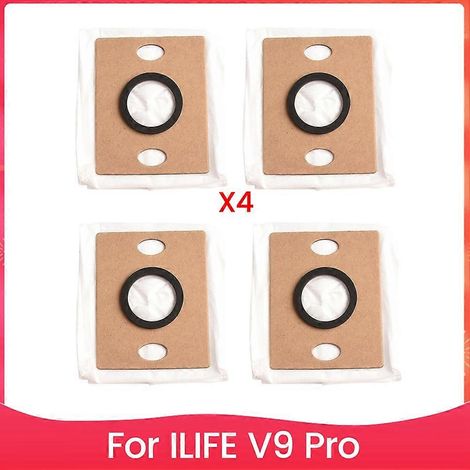 4er-Pack Ersatzstaubbeutel für den ILIFE V9 Pro Saugroboter mit automatischer Entleerung (1/5)