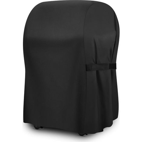 Housse de Barbecue 76cm-7015-Housse Barbecue Exterieur pour Barbecue hotte pour Les Grils à gaz Weber de la série 210 avec côtés rabattables., Couverture étanche Robuste, Noire (1/5)
