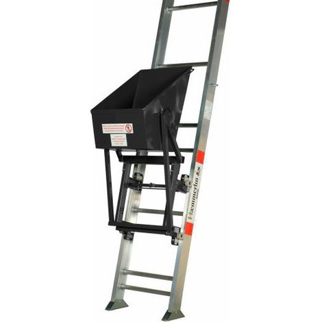 Sollevatore per materiali con cassone pendolare - Altezza 15,00 m - Carico max 200 kg - ME250/BP-15