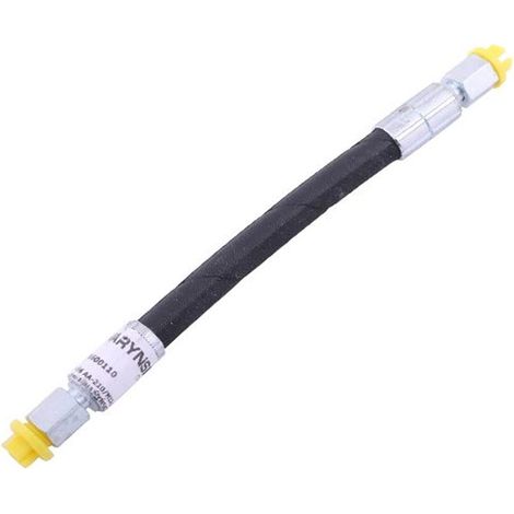 Flexible hydraulique 400 bar DN06-2SN L-210 mm filetage M12x1,5 droit (AA-06-210 80600110) 40 MPa pour indicateurs Waryński C-385