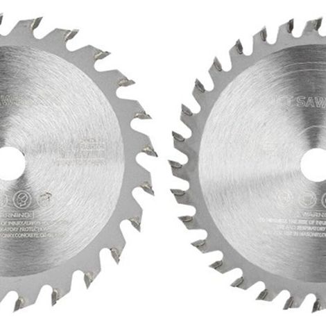 Lame de Scie au Carbure Multifonction 115 X 10 Mm Lot de 4 Lames de Scie Circulaire en Plastique- (1/2)