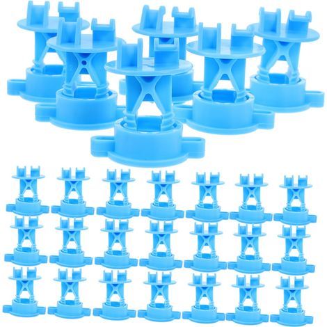 Isolateurs De Fil De Clôture Électrique pour Pâturage, 40 Pièces, Isolateurs Robustes pour Poteaux en Bois, Accessoires Agricoles Haute Tension, Protection Anti-Court-Circuit (1/5)