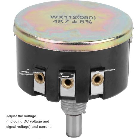 Spiralpotentiometer Wx112 4,7 kΩ 5 W - Präzisionseinstellung (1/5)