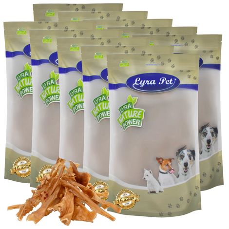 10 kg de cuir chevelu d'agneau foncé Lyra Pet®