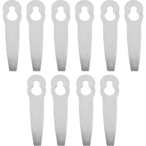 Juego de 10 cuchillas de corte de metal para desbrozadora PolyCut 2-2, accesorio de repuesto para cortacésped --Crezuo