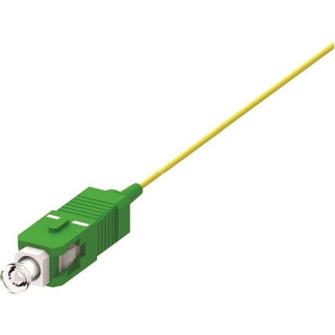WP WPC-FI0-9SCA-020 InfiniBand/Glasfaserkabel 2 m SCAPC SC/APC Grün, Gelb