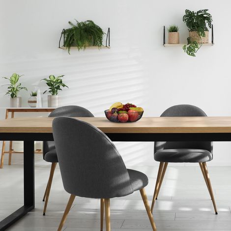 Corbeille a fruits en fil metallique noir - grande ronde