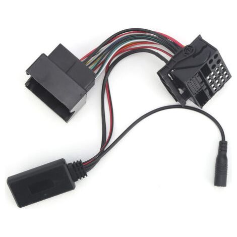 Adaptateur audio Bluetooth 5.0 AUX 12 broches avec microphone Cble de 59,1 pouces pour Opel CD30 CDC40 CD70 (1/4)