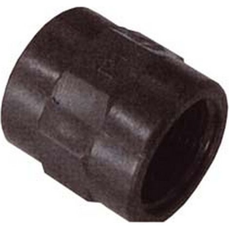 25PZ MANICOTTO (PP) FILETTATO FEMMINA FEMMINA IN POLIPROPILENE - F 1"
