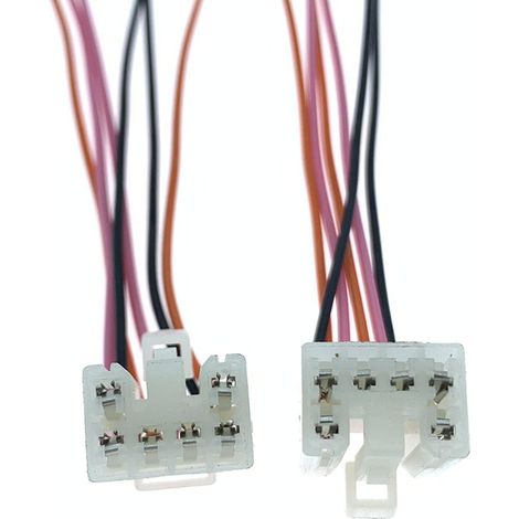 Compatible avec les connecteurs de faisceau de câbles de commande de vitres JAC Refine, Refine, Heyue, RS et Binyue -- JB1794-6P