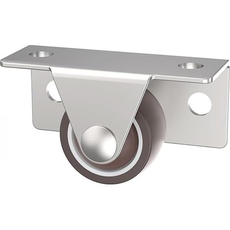 Lot de 8 Roulettes caissons ( pour montage latéral, ) roulette fixe Idéale pour les caissons de lit et les tiroirs au sol (1/5)