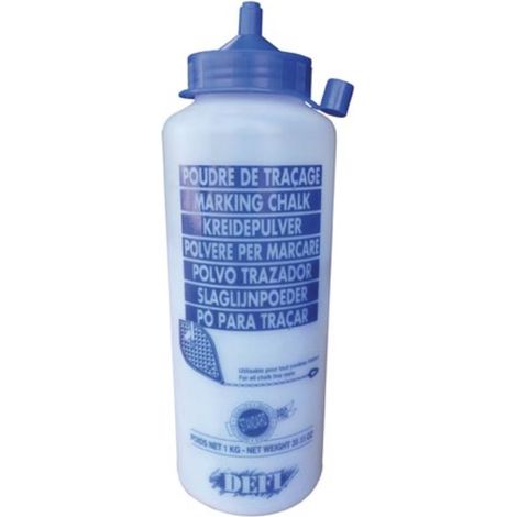 Poudre De Traçage Bleue 1kg Tracé Net Et Durable Pour Chantiers - Defi (1/4)
