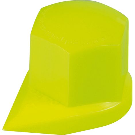 Dustite®, indicatori di serraggio per dado ruota con cappuccio antipolvere, set 20 pz - 33 mm - Giallo fluo