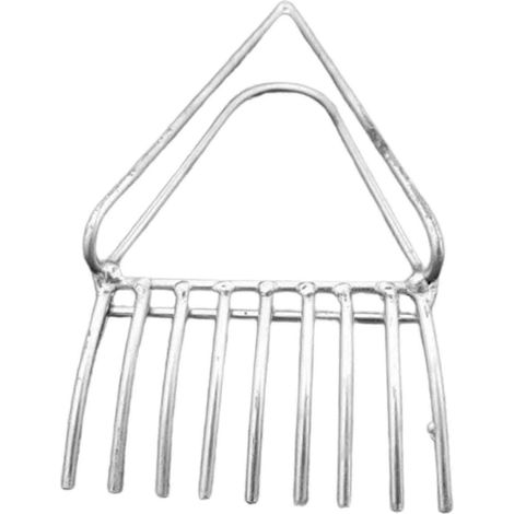 Sojabohnen-Pflücker, Erdnuss-Erntewerkzeug, Handwerkzeug, verschleißfestes Mehrzweck-Unkrautjätwerkzeug zum Jäten, Auflockern und Anpflanzen von Gemüse-9 Teeth (1/5)