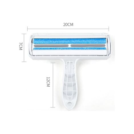 Brosse d'épilation pour chiens et chats avec base à rouleau, idéale pour un nettoyage facile des meubles, canapés et vêtements. Aquaforge-AquaForge