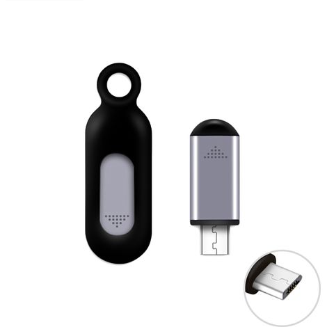 Kabelloser Infrarotsender für Smartphones, universelle Mini-Fernbedienung mit Micro-USB-Anschluss, Ersatz für Android-Smartphones, Fernseher, Klimaanlagen, Ventilatoren und Kameras
