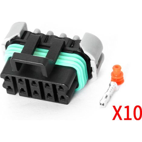 12045808/12177081 Applicable automotive headlight waterproof connector DJ7101Y-1.5-11/21 (1/4)